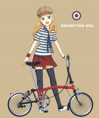女の子と自転車の画像 13