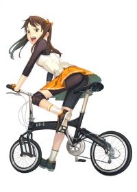女の子と自転車の画像 14