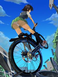 女の子と自転車の画像 15