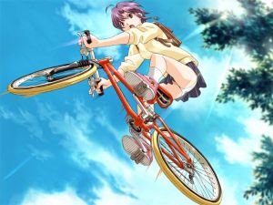 女の子と自転車の画像 31