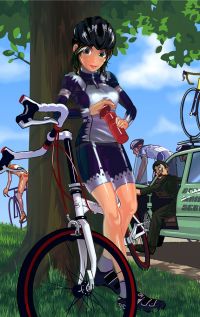 女の子と自転車の画像 32